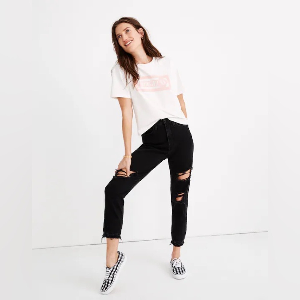 Madewell The Mom Jean Raney Wash Size 35